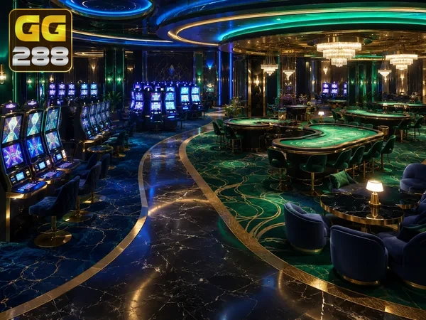 Tampilan pilihan permainan online gg288